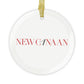 41 Tilt New Canaan Glass Ornaments
