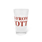 Just a kid from Wolcott Pint Glass, 16oz
