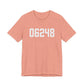 06248 Hebron CT Zip Code Unisex Jersey Short Sleeve T-Shirt