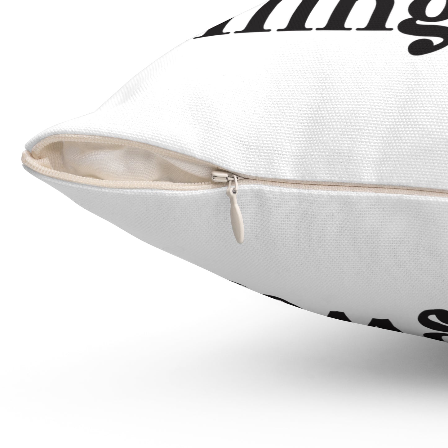 I Clover Killingworth Spun Polyester Square Pillow