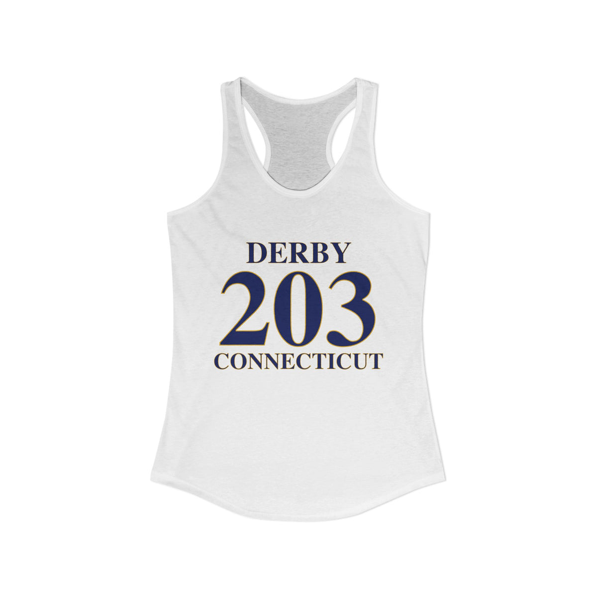 Derby 203 Connecticut Women's Ideal Racerback Tank Top