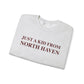 Just a kid from North Haven Unisex Heavy Blend™ Crewneck Sweatshirt