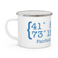 Fairfield Coordinates Enamel Camping Mug