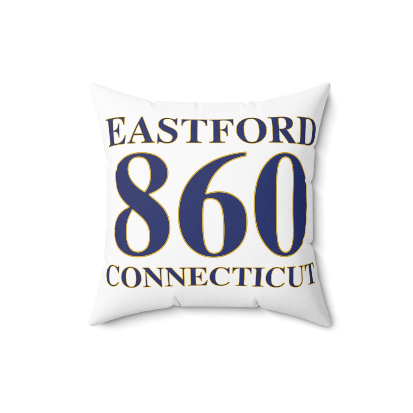 Eastford 860 Connecticut Spun Polyester Square Pillow