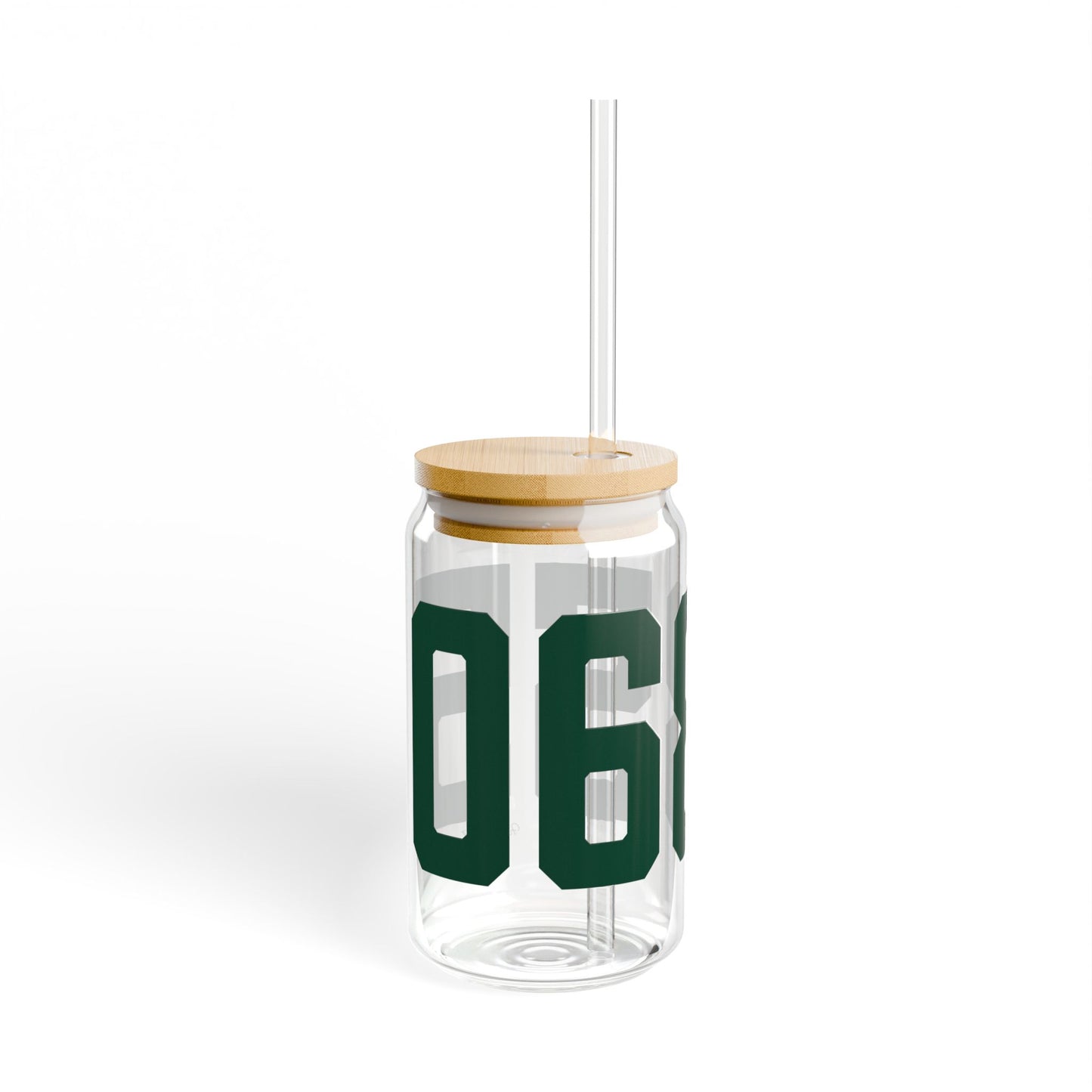 06855 Norwalk Connecticut Zip Code Sipper Glass, 16oz