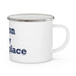 Bolton is My Happy Place Enamel Camping Mug