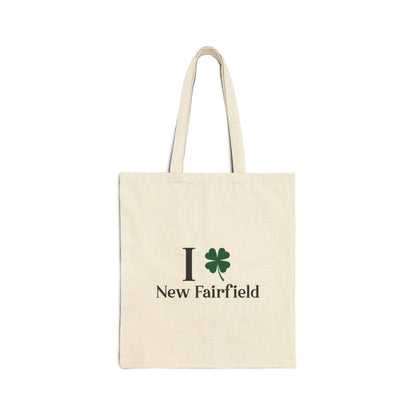 I Clover New Fairfield Cotton Canvas Tote Bag