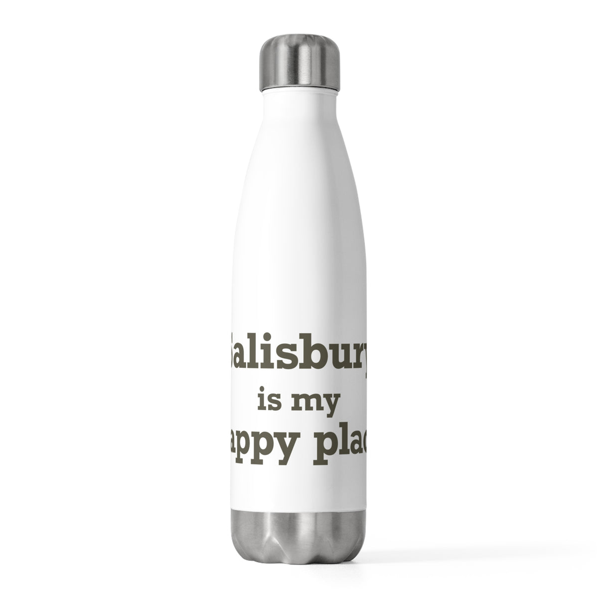 Salisbury is My Happy Place 20 oz Insulated Bottle
