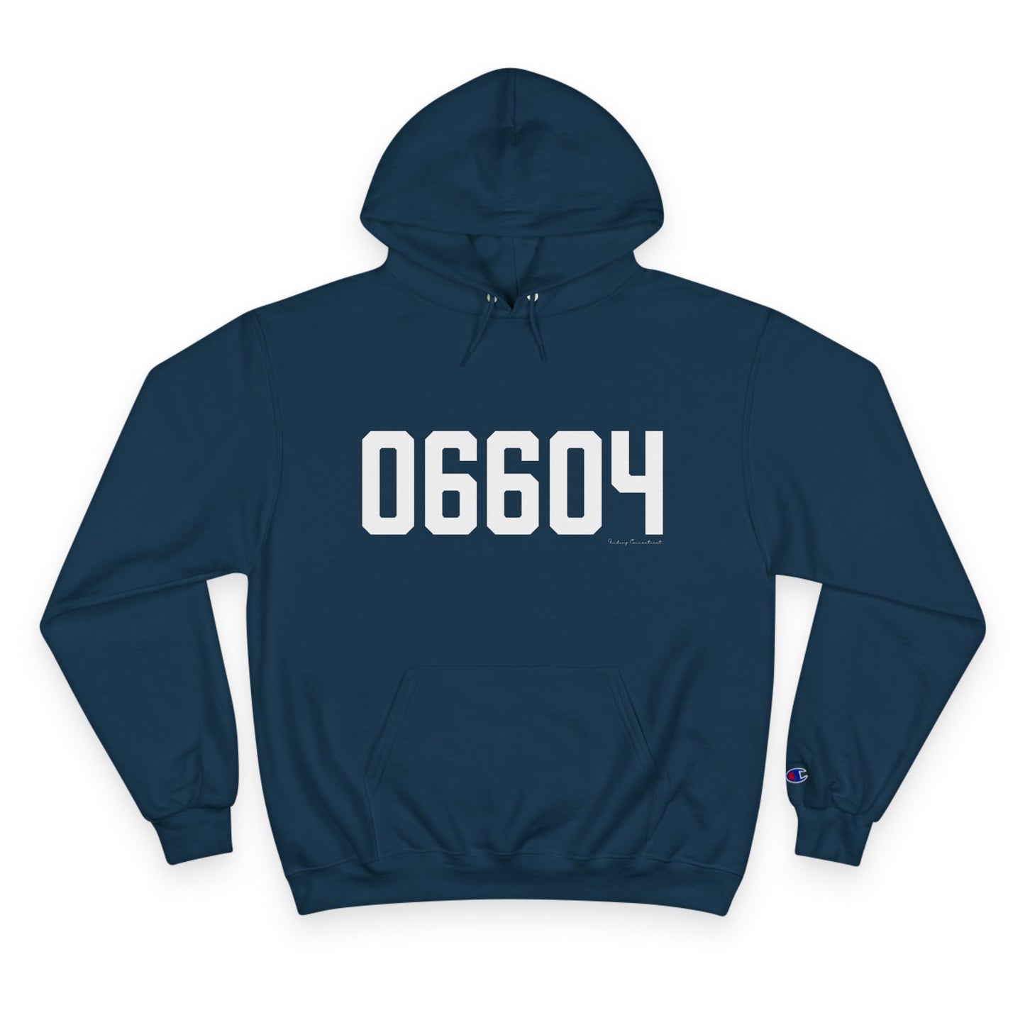 06604 Bridgeport CT Zip Code Champion Hoodie Sweatshirt