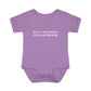 Just a kid from Old Saybrook Infant Baby Rib Bodysuit
