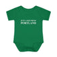 Just a kid from Portland Infant Baby Rib Bodysuit