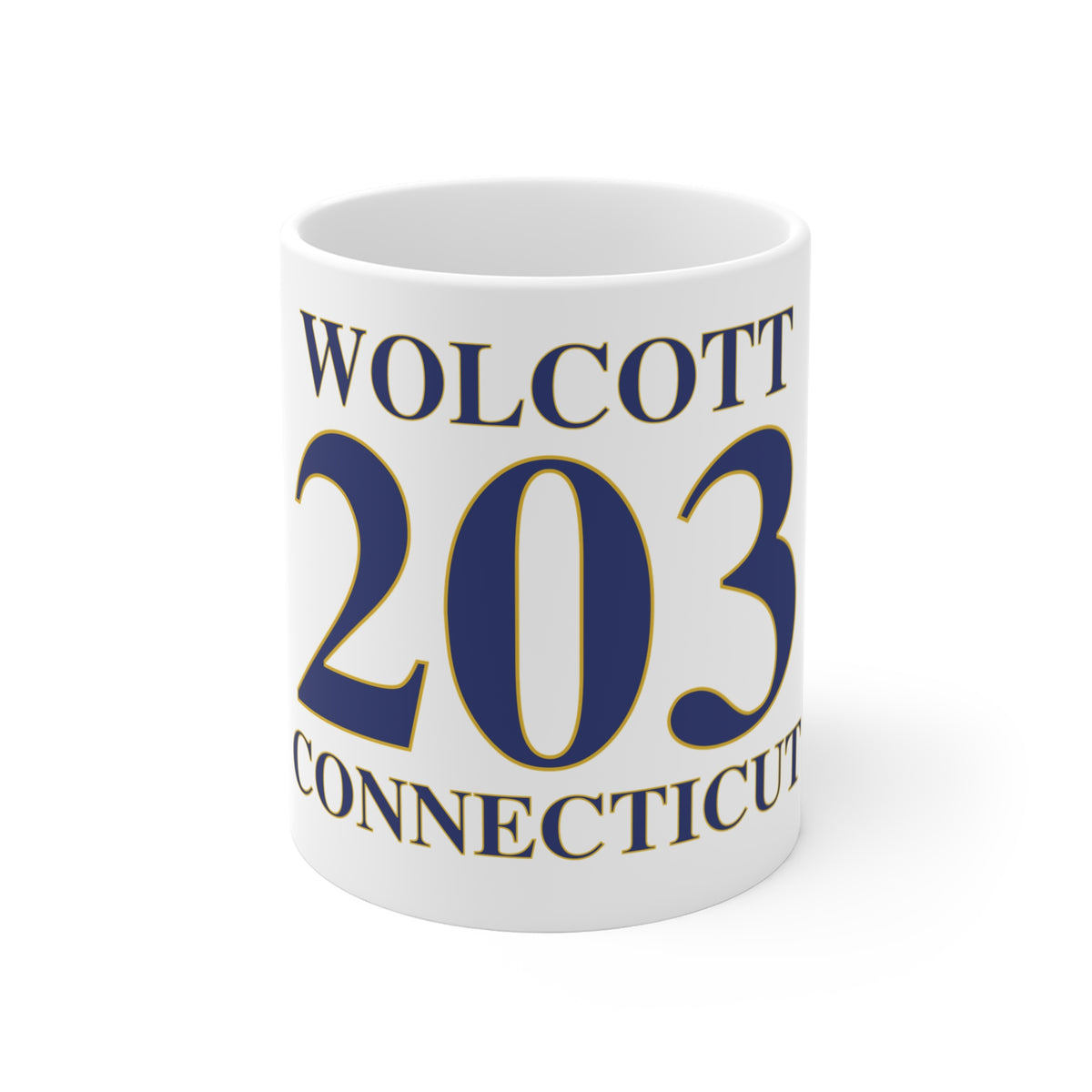 Wolcott 203 Connecticut Mug 11oz