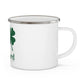 I Clover Guilford Enamel Camping Mug
