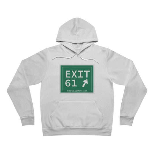 Vintage Exit 61 WCP Sign Unisex Sponge Fleece Pullover Hoodie