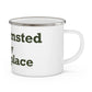Barkhamsted is my Happy Place Enamel Camping Mug