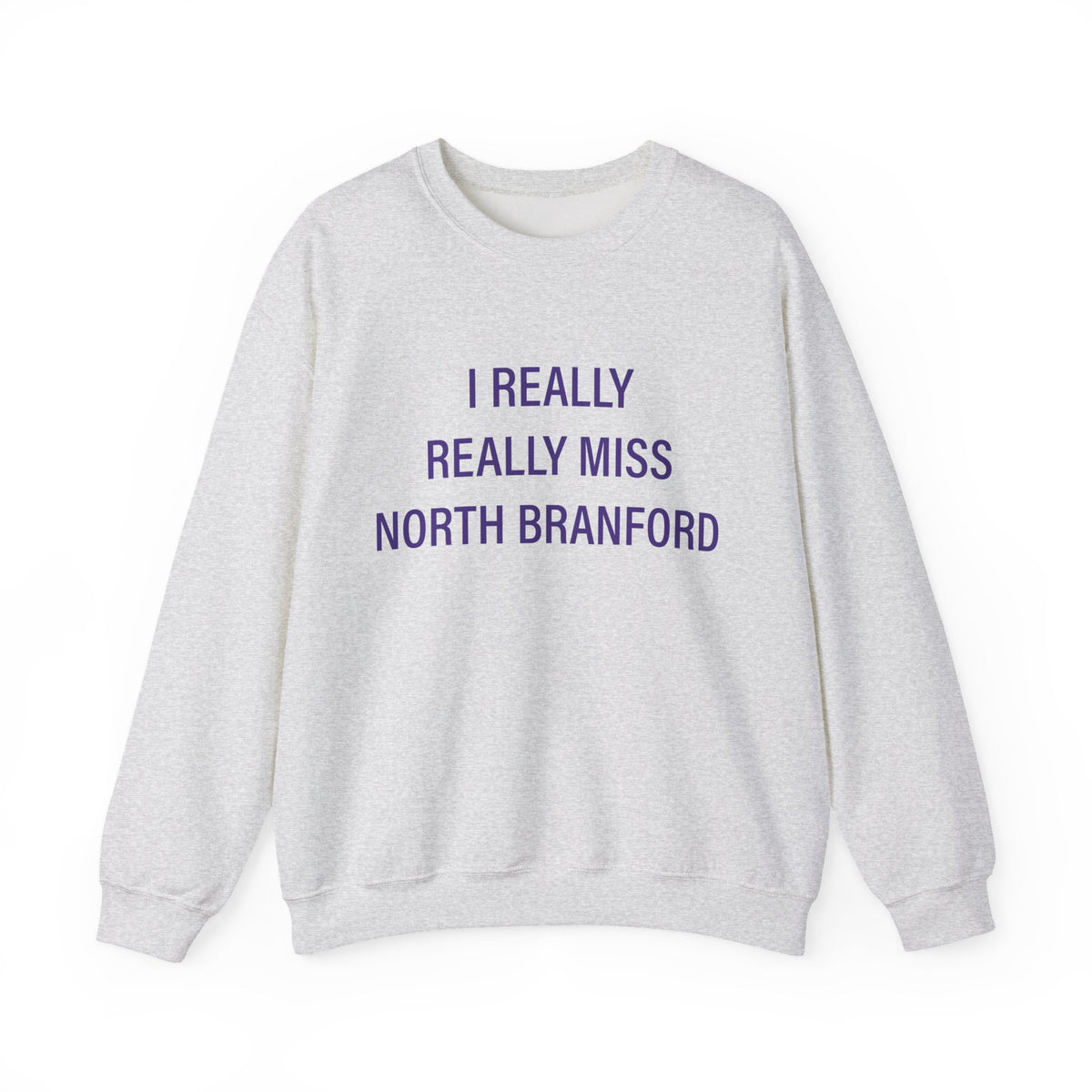 I Really Really Miss North Branford Unisex Heavy Blend™ Crewneck Sweatshirt