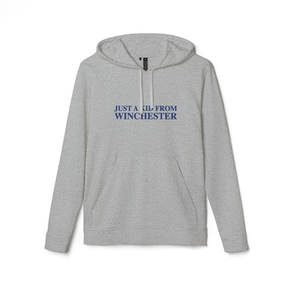 Just a kid from Winchester adidas Unisex Fleece Hoodie