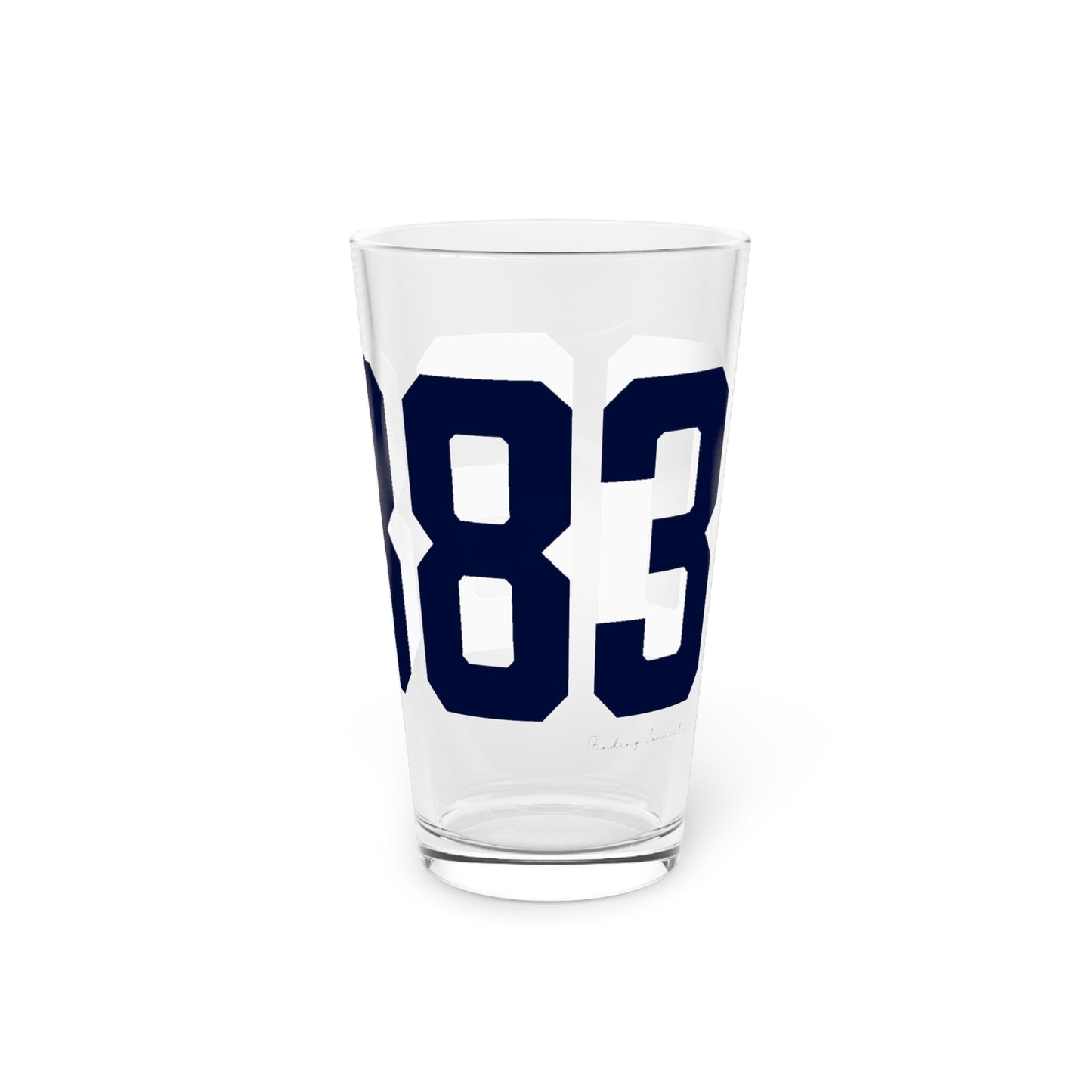 06883 Weston Connecticut Zip Code Pint Glass, 16oz