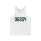 06854 Norwalk Connecticut Zip Code Unisex Jersey Tank Top