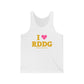 I Heart RDDG Unisex Jersey Tank Top
