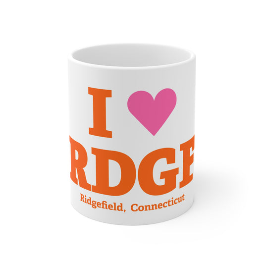 I Heart RDGF Mug 11oz