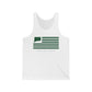 Canton Connecticut St. Patrick’s Day Flag Unisex Jersey Tank Top