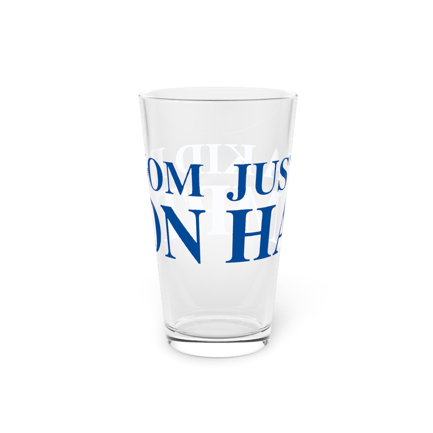 Just a kid from Hampton Pint Glass, 16oz
