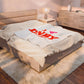 I Heart DNBY Velveteen Plush Blanket