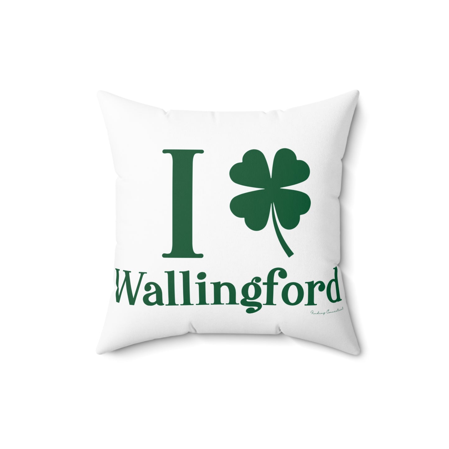 I Clover Wallingford Spun Polyester Square Pillow