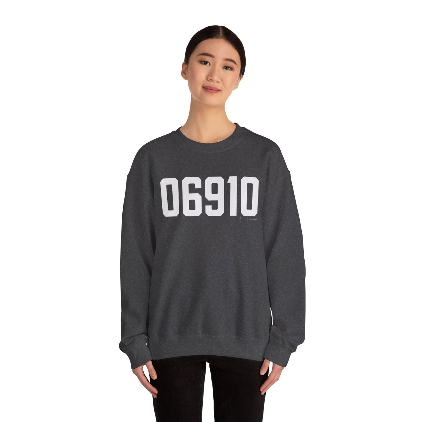 06910 Stamford CT Zip Code Unisex Heavy Blend™ Crewneck Sweatshirt