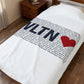 Wilton Love Velveteen Plush Blanket
