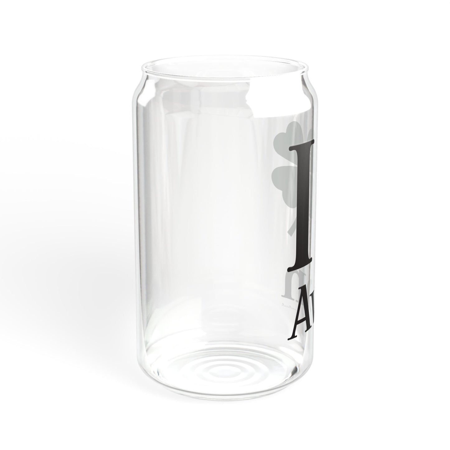 I Clover Avon Sipper Glass, 16oz