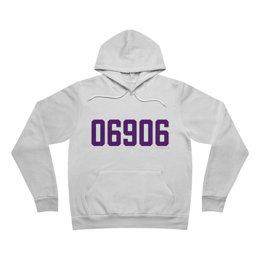 06906 Stamford Connecticut Zip Code Unisex Sponge Fleece Pullover Hoodie Sweatshirt