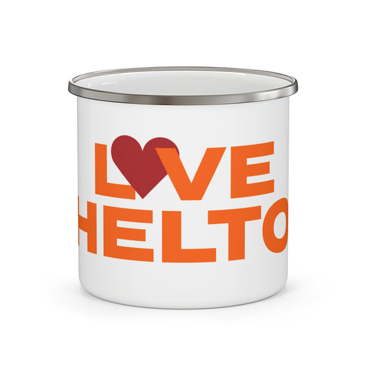 Love Shelton Enamel Camping Mug