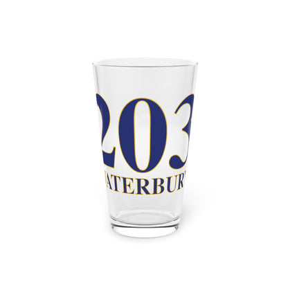 203 Waterbury Pint Glass, 16oz