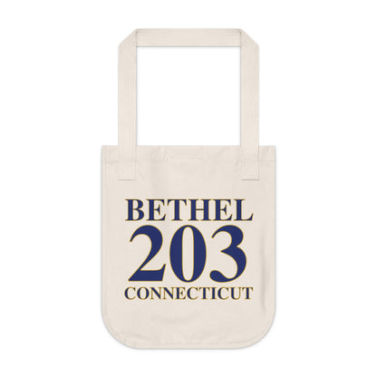 Bethel 203 Connecticut Organic Canvas Tote Bag