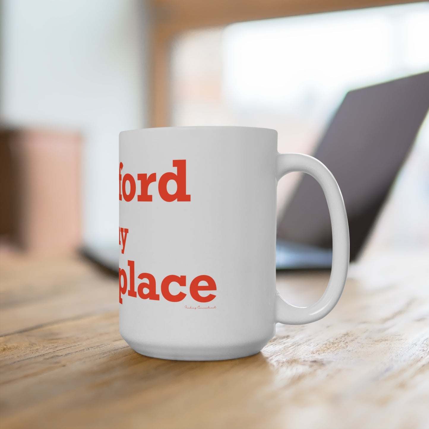 Stamford Is My Happy Place Mug 15oz