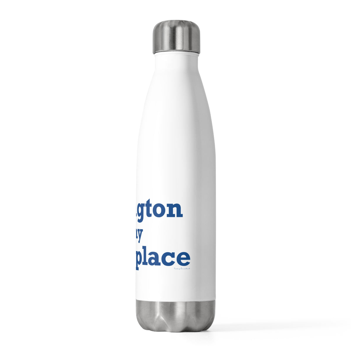 Burlington is My Happy Place  20 oz Insulated Bottle