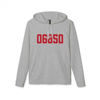 06850 Norwalk Connecticut Zip Code adidas Unisex Fleece Hoodie Sweatshirt