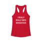 I Really Really Miss Woodstock Women's Ideal Racerback Tank Top