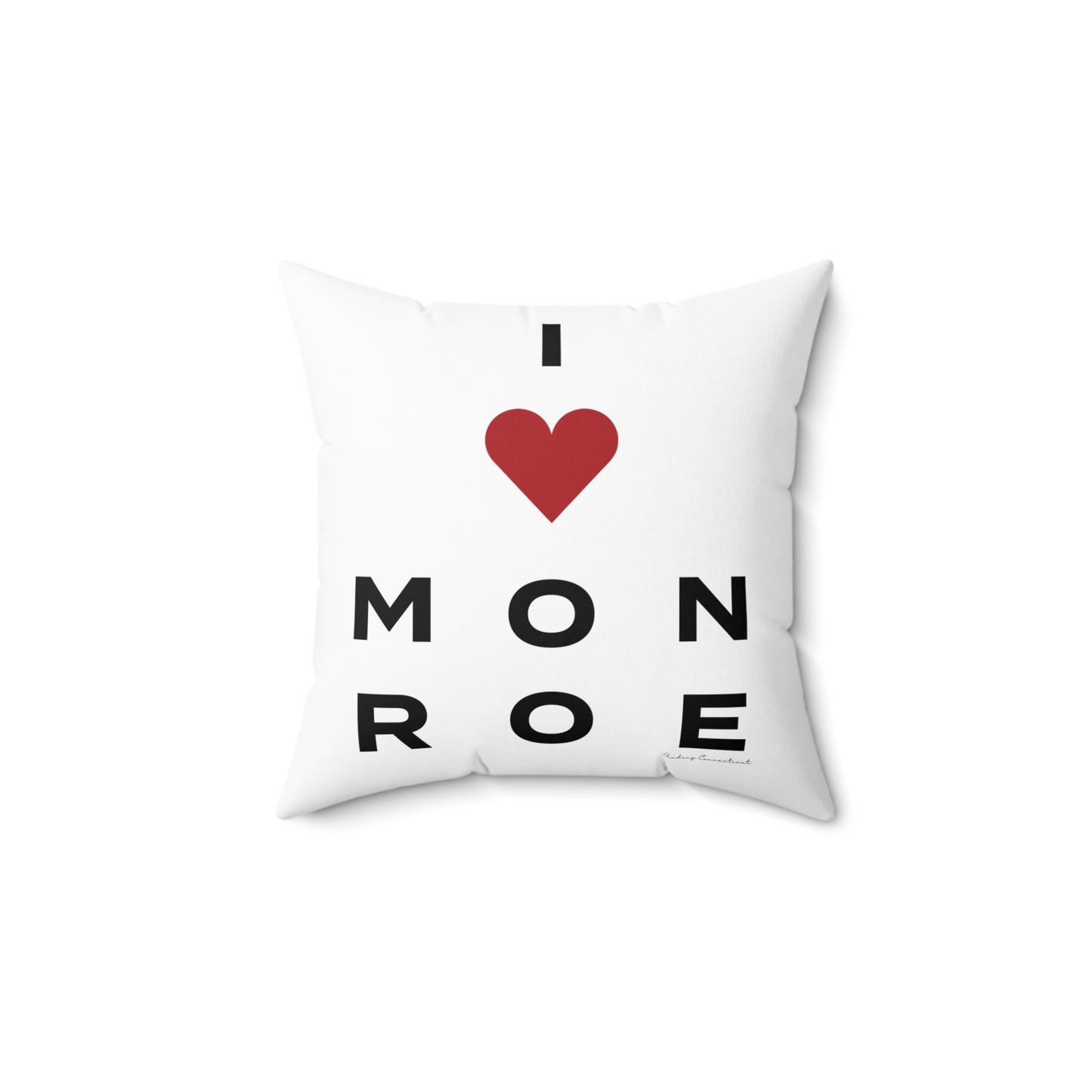 Monroe Vision Spun Polyester Square Pillow
