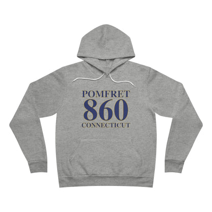 Pomfret 860 Connecticut Unisex Sponge Fleece Pullover Hoodie