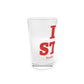 I Heart STFD Pint Glass, 16oz