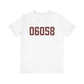 06058 Norfolk Connecticut Zip Code Unisex Jersey Short Sleeve T-Shirt