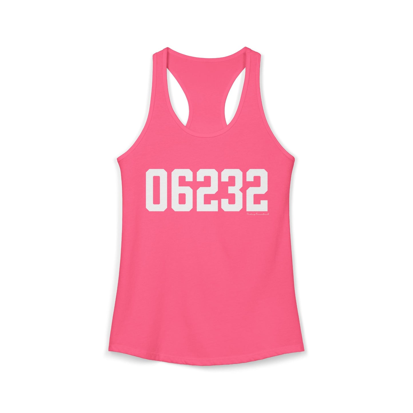06232 Andover CT Zip Code Women's Ideal Racerback Tank Top