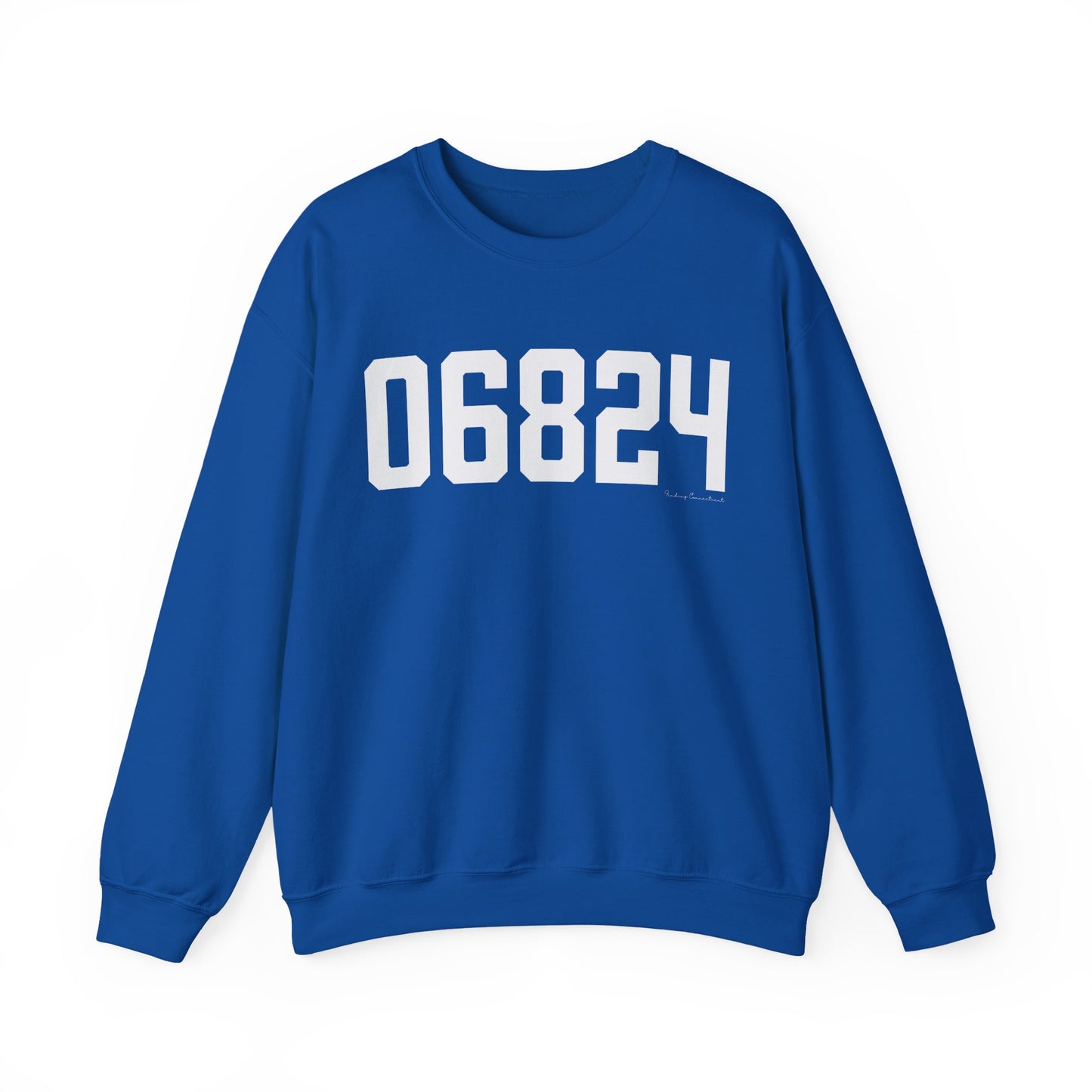 06824 Fairfield CT Zip Code Unisex Heavy Blend™ Crewneck Sweatshirt