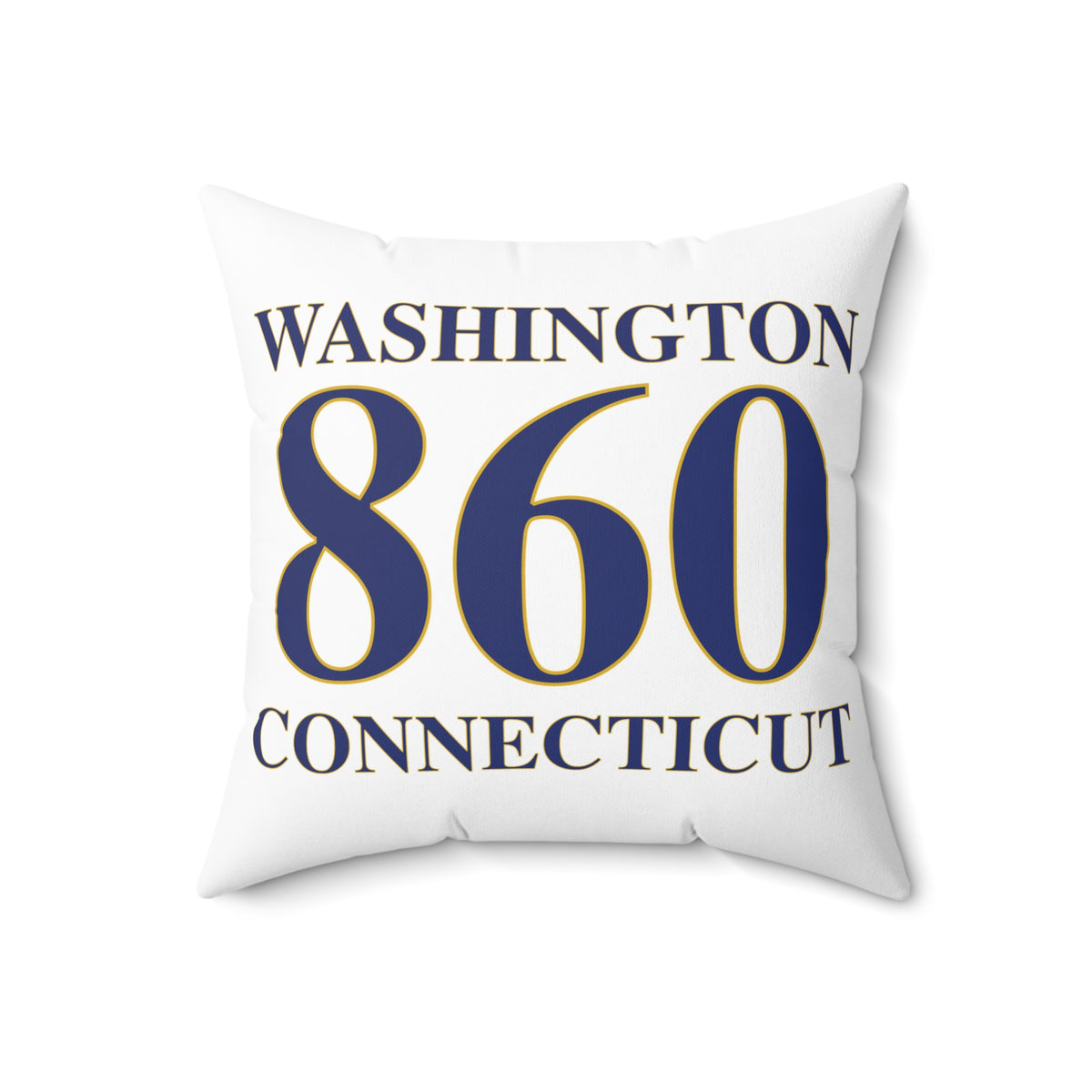 Washington 860 Connecticut Polyester Square Pillow