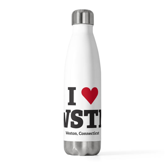 I Heart WSTN 20oz Insulated Bottle