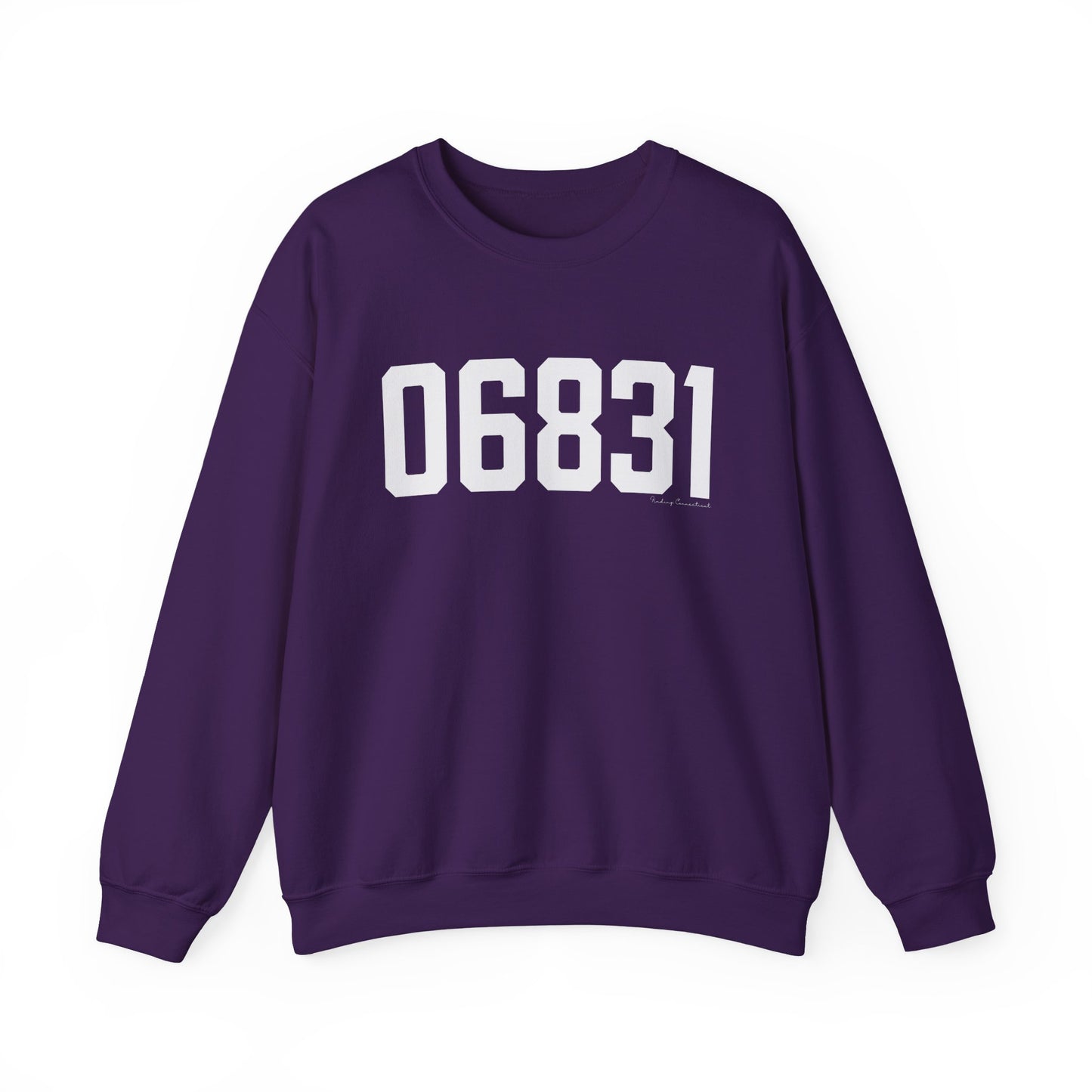 06831 - Greenwich CT Zip Code Unisex Heavy Blend™ Crewneck Sweatshirt