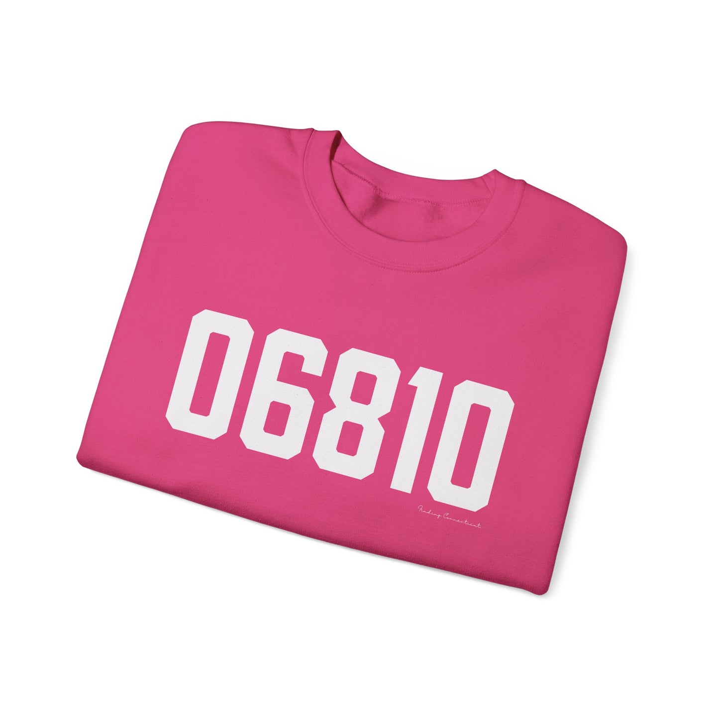 06810 Danbury CT Zip Code Unisex Heavy Blend™ Crewneck Sweatshirt